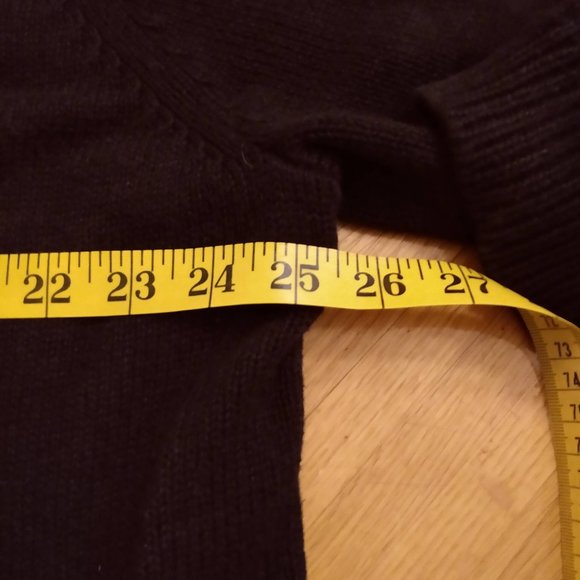 Classic Elements Christmas Holiday Cardigan Sweater 16-18 Woman Poinsettias - Picture 5 of 9